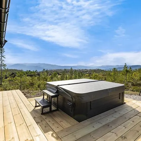 Feriehus Ny Eksklusiv Hytte, Strom Og Jacuzzi Inkl I Prisen