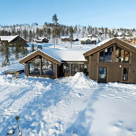 Ny Eksklusiv Hytte, Strom Og Jacuzzi Inkl I Prisen Feriehus Flå