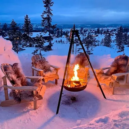 펜션 Ny Og Moderne Med Sauna, Jacuzzi Og Eget Spillrom Med Biljard Og Dart Gratis Elbillading Og Strom Inkludert I Prisen *