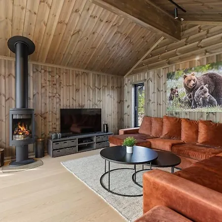 Feriehus Ny Eksklusiv Hytte, Strom Og Jacuzzi Inkl I Prisen Flå