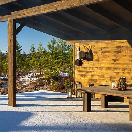 펜션 Ny Og Moderne Med Sauna, Jacuzzi Og Eget Spillrom Med Biljard Og Dart Gratis Elbillading Og Strom Inkludert I Prisen *