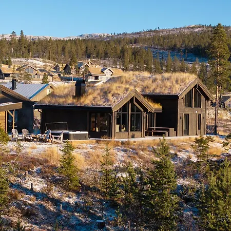 Ny Og Moderne Med Sauna, Jacuzzi Og Eget Spillrom Med Biljard Og Dart Gratis Elbillading Og Strom Inkludert I Prisen Ferienhaus