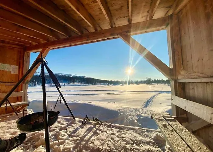 Feriehus Ny Eksklusiv Hytte, Strøm Og Jacuzzi Inkl I Prisen *