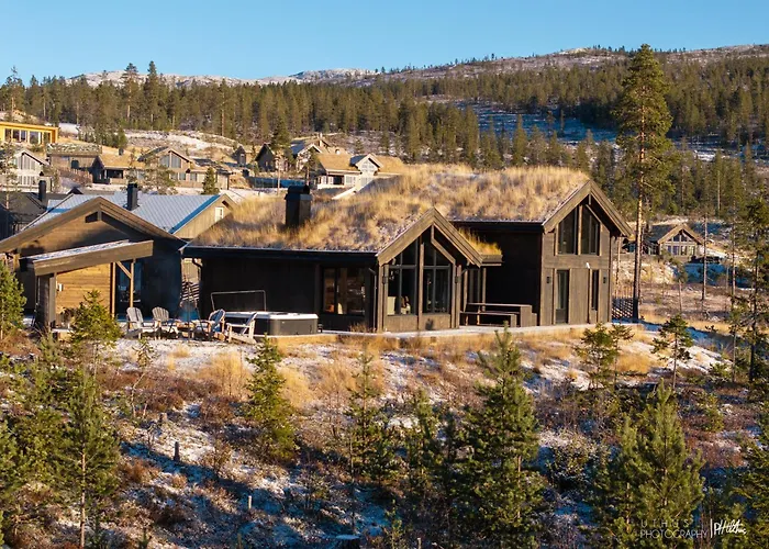 Ny Eksklusiv Hytte, Strøm Og Jacuzzi Inkl I Prisen Feriehus